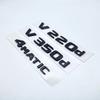 3D Letters V260L V220d V250d V300d NIGHT EDITION Emblem for Mercedes Benz V W447 Car Fender Badge Trunk Nameplate Logo Sticker