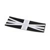 Black Union Jack UK Flag Pattern Vinyl Sticker Decal For Mini Cooper Door Handle