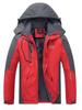 Men's Winter Fleece-Lined Windbreaker: Outdoor Windproof Warm Cotton Jacket, Plus Size for Mountaineering and Fishing.