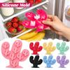 Silicone Cactus Ice Cube Tray Mold for DIY Chocolate Baking Mold Flexible Non-Stick Silicone Mold for Ice Making and Candy Crafting