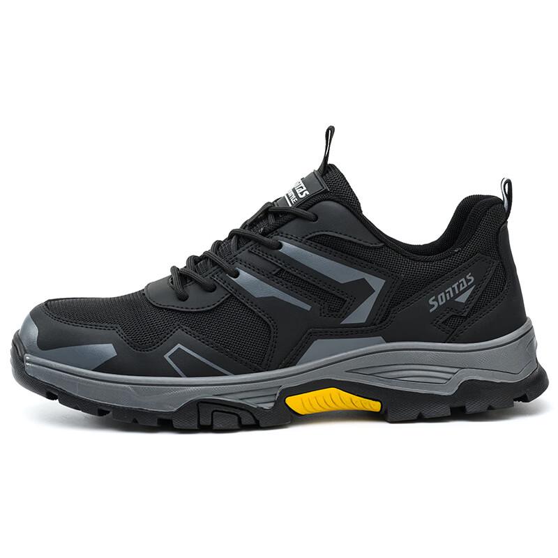 Men's Breathable Steel Toe Safety Work Shoes