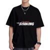 Lupraken T-Shirt da Uomo Jack Torrance The Shining T-Shirt Estiva Casual Manica Corta Girocollo Top Tee(6)