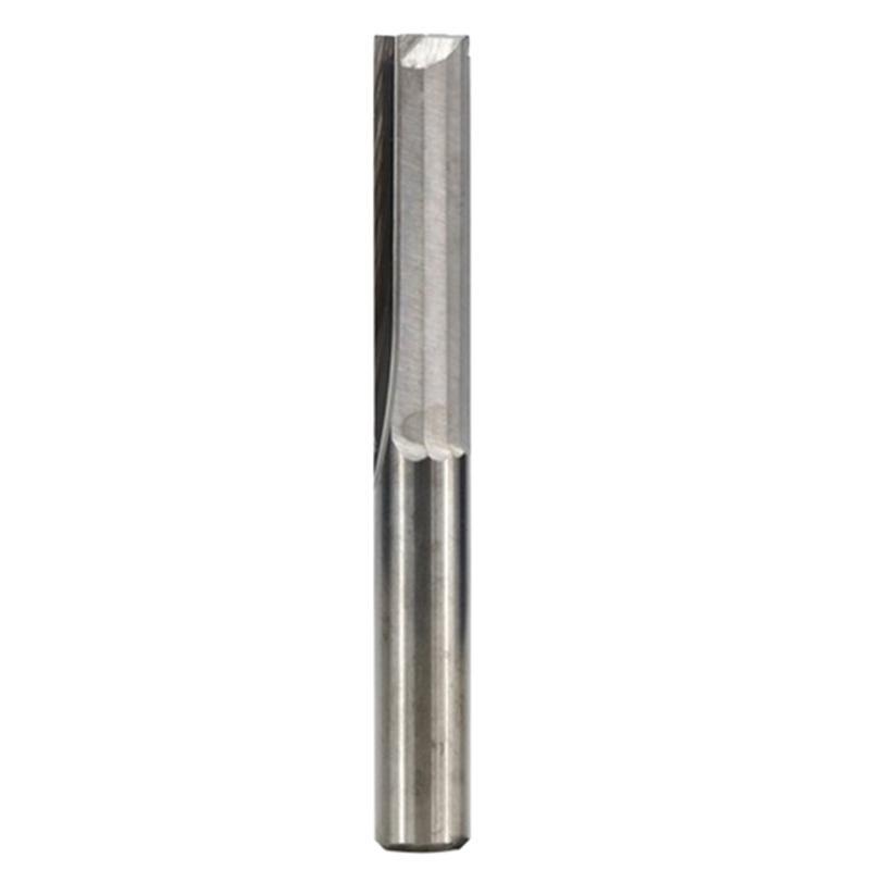 2 Flute Straight Slot Milling Cutter 6mm Shank Router Bits for Wood PVC