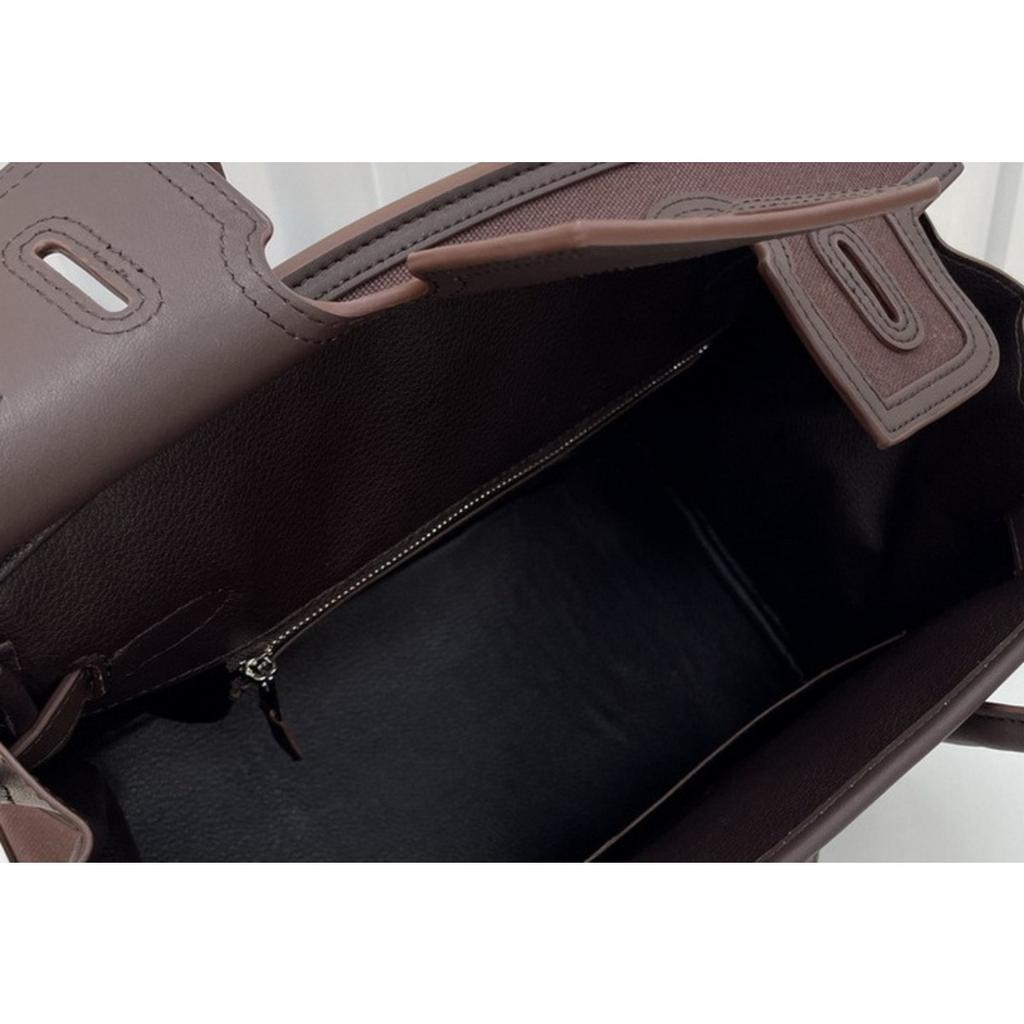 2025 nová kožená dámská taška swiftr hovězí kůže plátno 30CM kapsa platinová taška, kabelka