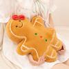 Christmas Couch Pillows Stuffed Christmas Tree Gingerbread Cushion Home Decor Bedside Pillow For Interior Designers Bedroom