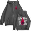 Dani Martin Lo Que Me De La Gana Tour  Zipper Hoodie Men's Retro Long Sleeve Oversized Jacket Sweatshirt Streetwear