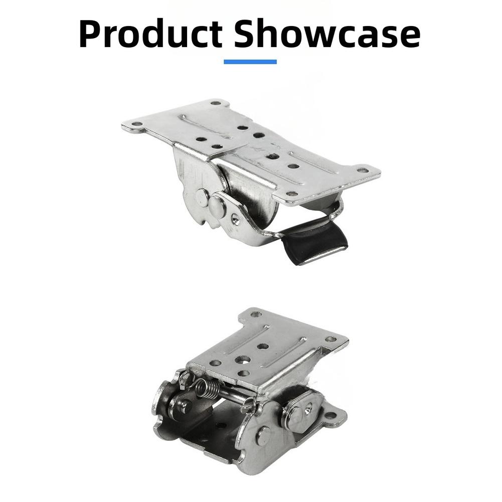 180-Degree Rotation Folding Hinge Heavy Duty Hinge Locking Mechanism