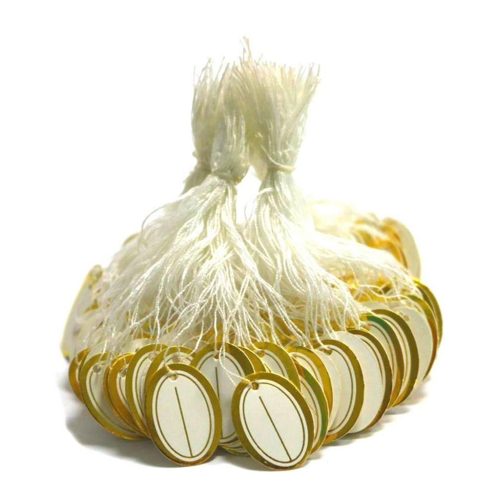 Blank Card Paper Retail Supplies Hanging Tags Jewellery Hangtags Display Tool Jewelry Price Labels