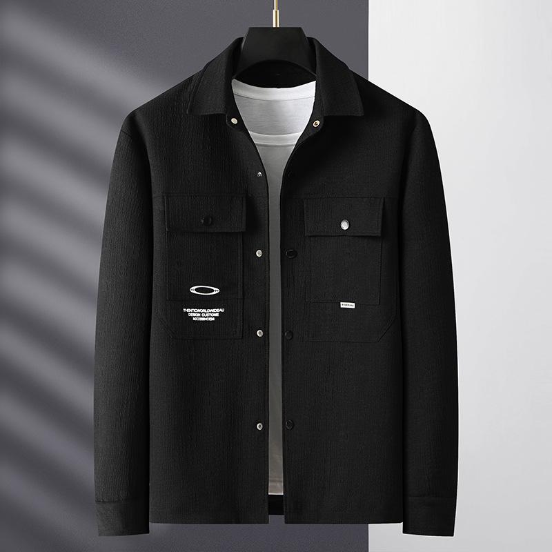 

Весна и осень Новая модная молодежная куртка Мужская тонкая куртка Куртка Повседневная куртка XXXL