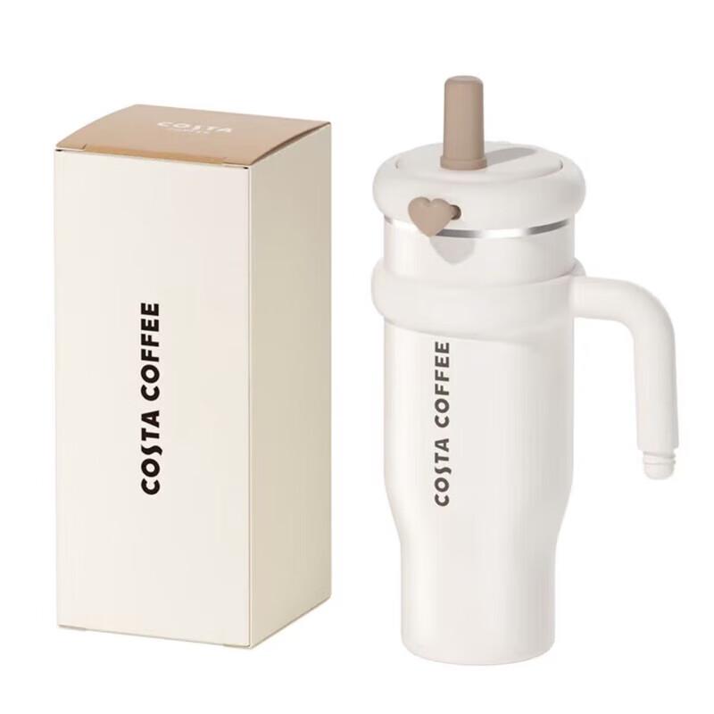 COSTA 1.1L Stainless Steel Insulated Straw Tumbler - Jumbo 3.0 Classic