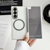 Applicable To Samsung Zfold8ultra Mobile Phone Case Transparent Belt Magnetic Attraction Fold7 New Zfold6 Protective Zfold8