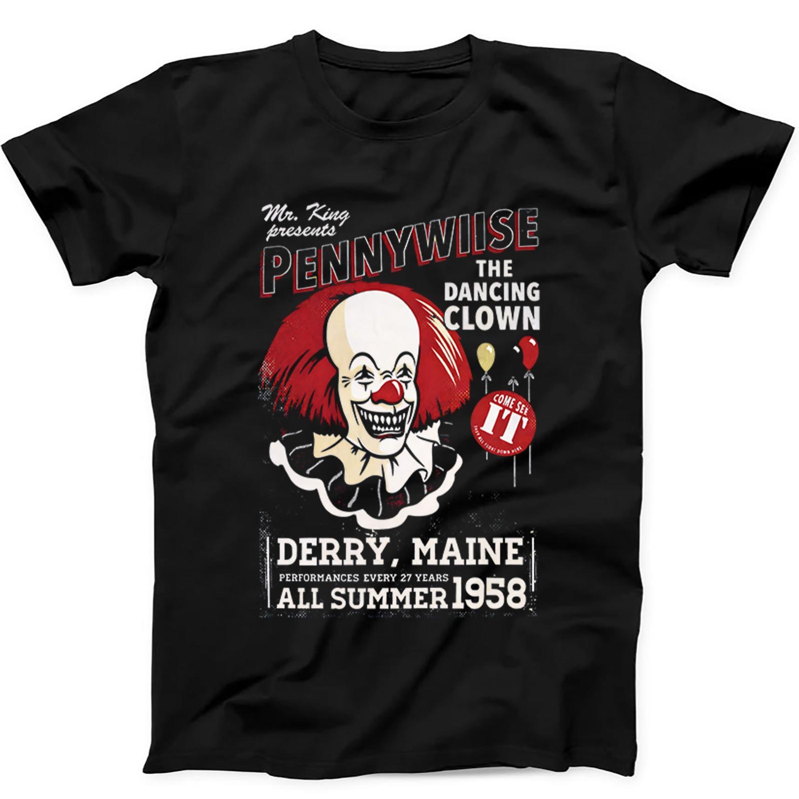 Pennywise The Dancing Clown Stephen Kings See It T Shirt Sweatshirt Hoodie 573 S
