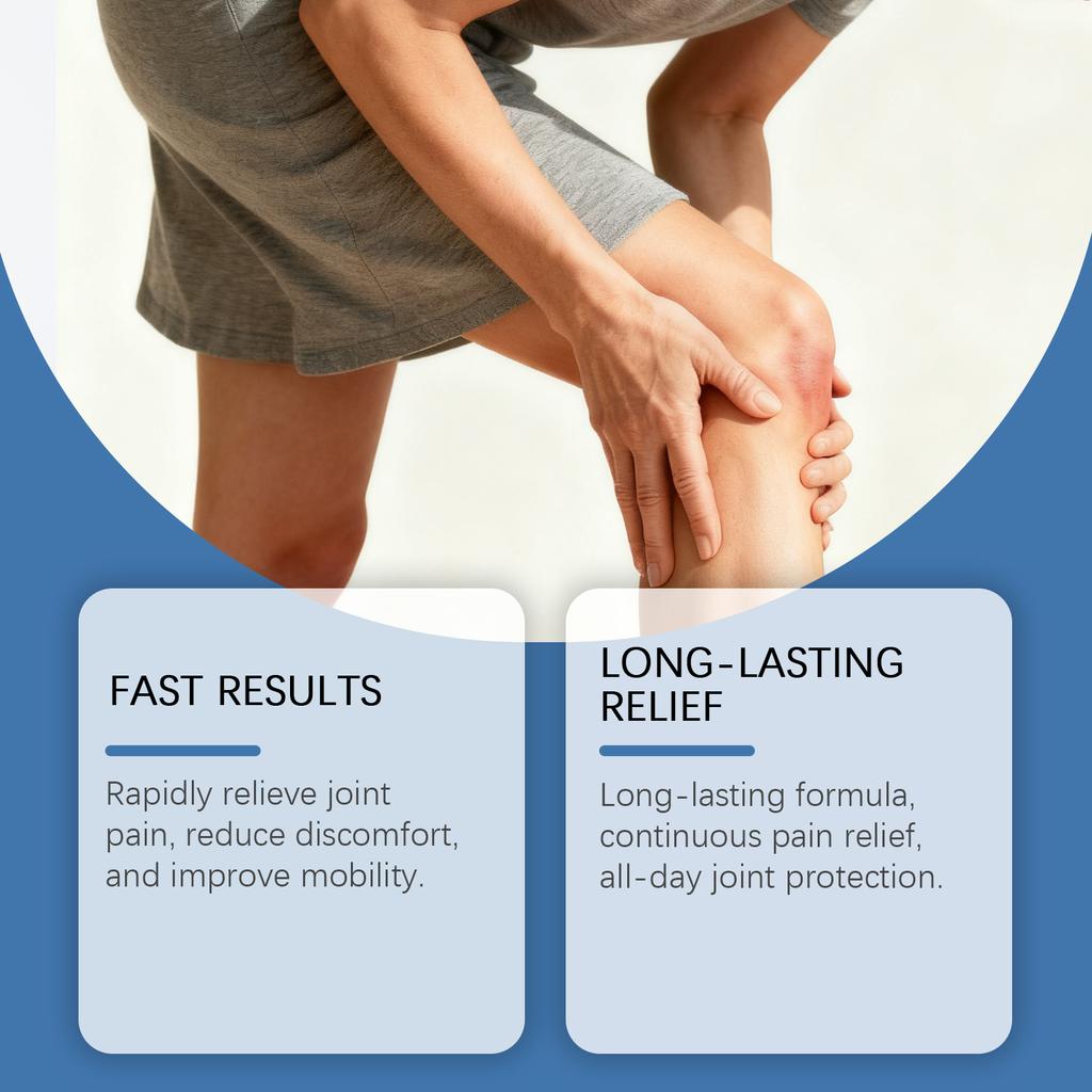 Joint Care Gel for Knee & Body, Daily Joint Support, External Massage & Skin Care