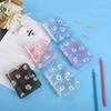 Mini 3 Hole Daisy Binder Note Planner Organizer Notebook Journal Diary Ring Binder Kawaii School Supplies