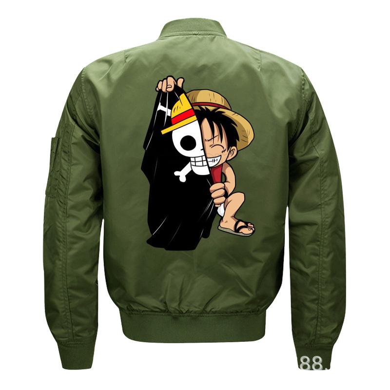 ONE PIECE Luffy series d sweater ONE PIECE jackets men's winter jacket