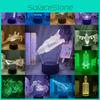 Transportation 3d Themed Led Night Lamp Touch Switch Multicolor Bedroom Lighting