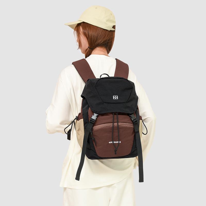 Student Schoolbag Lightweight Splicing Outdoor Sports Backpack Large Capacity Backpack