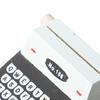 1Set 1:12 Miniature Typewriter Model Lightweight Multifunctional Wood Dollhouse Simulation Black Typewriter Shooting Props
