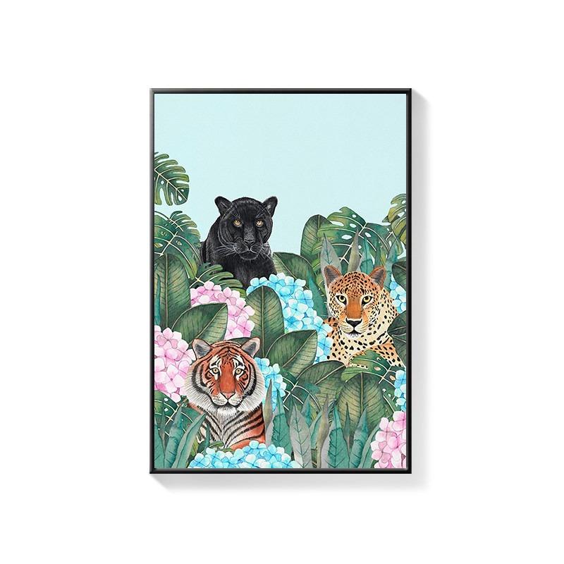 Bathroom Decorative Painting Cat American Retro Toilet Bathroom Canvas Painting Wall Art Poster for Modern Bathroom Home Decor