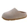 Cotton Slippers Women's 2025 New Velvet Lazy One Pedal Niche Fashion Comfortable Versatile Height Bag Head Women's Drag
