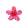 Hawaiian Style Gradient Flower Crab Hair Clips for Women Plumeria Barrettes Beach Vacation Hair Claw for Thin/Thick Hair Accessories
