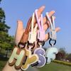 Breloc cu Inițiale din Piele de la A la Z Brățară Împletită Pandantiv Breloc pentru Femei Bărbați Accesorii pentru Chei Mașină Geantă Accesorii pentru Carcasă Telefon Cameră Foto