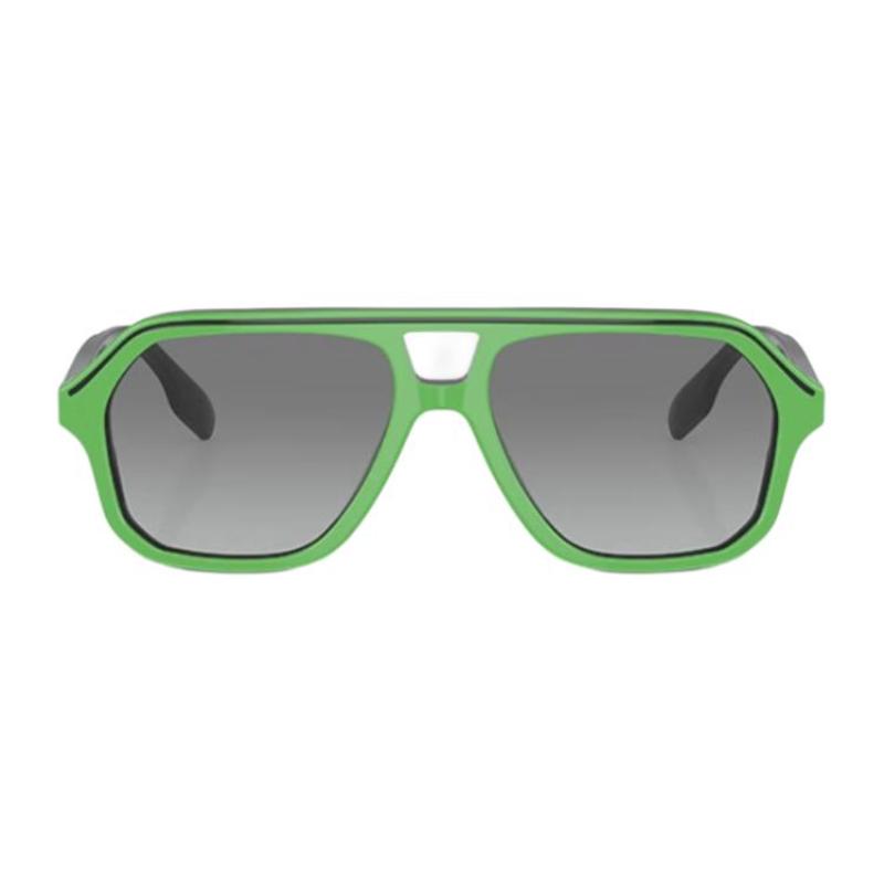 Burberry Temple Logo Aviator Sunglasses Kids Green