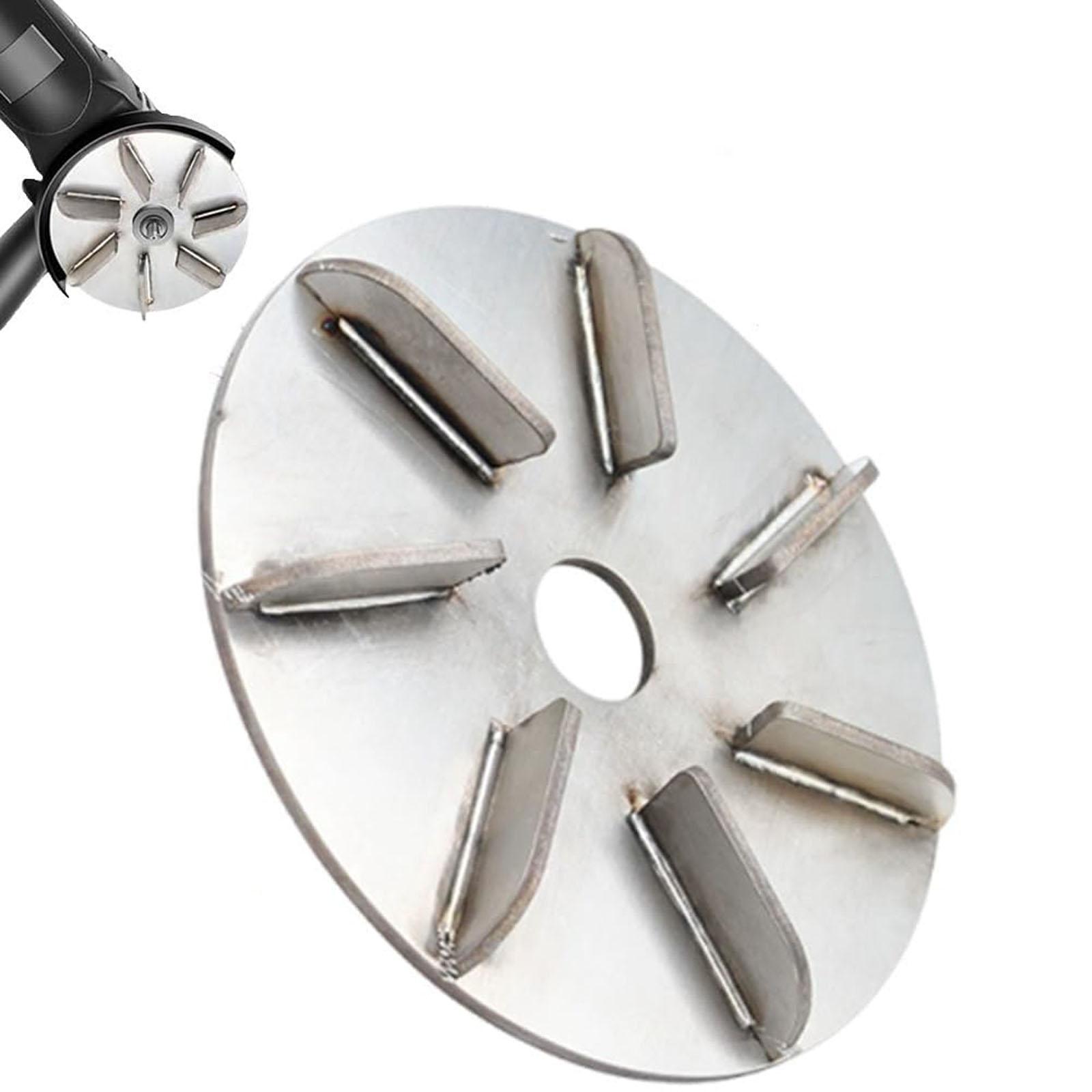 

Labor-saving Pig Hair Remover Scraper 7/9 Gear Pig Hair Removal Tool Livestock Hair Removal Metal Labor-saving Hair Removal Disc One Size