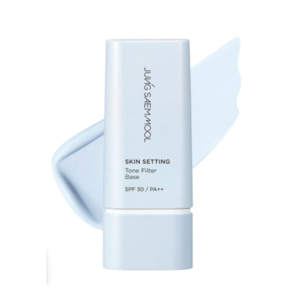 

JUNGSAEMMOOL База-фильтр для тона кожи Skin Setting Tone Filter Base 40 мл SPF30 PA++ – Осветляющий цветокорректор, Устранение тусклости, Деликатное сияние, Праймер для фиксации макияжа