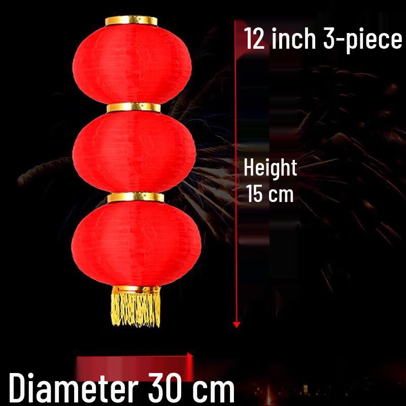 

UOSU Foldable Red Lantern String Decoration