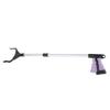 Multifunction Folding Long Trash Clamps Grabber Picker Tools Sanitation Cleaning SuppliesPurple