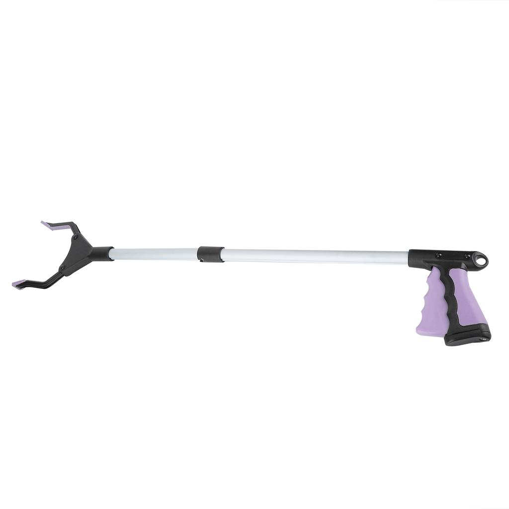 Multifunction Folding Long Trash Clamps Grabber Picker Tools Sanitation Cleaning SuppliesPurple