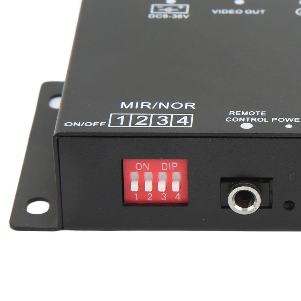 Mini MDVR, Digitaler Video-Rekorder für das Auto, 4-Kanal, 720P, DC9-36V, Universeller Mini-MDVR für Wohnmobile, Lieferwagen und Lkw