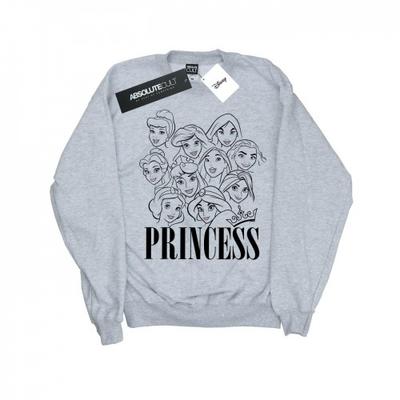 Womens/Ladies Princess Multi Faces Sweatshirt