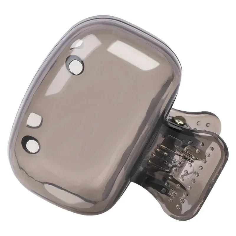 1PCS Travel Toothbrush Head Covers Toothbrush Protector Cap Brush Pod Case Protective Portable Plastic Clip For Household Travel