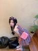 Korean Rainbow Plaid Suspender Dress - Women's Summer Sweet Loose Fit