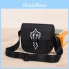 Trapstar Unisex Postman Bag Fashion Messenger Oxford Cloth Hip Hop Black Square