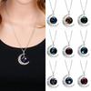 Skin-friendly Gift Chic  Elegant  12 Constellation Moon Women Necklace Necklace