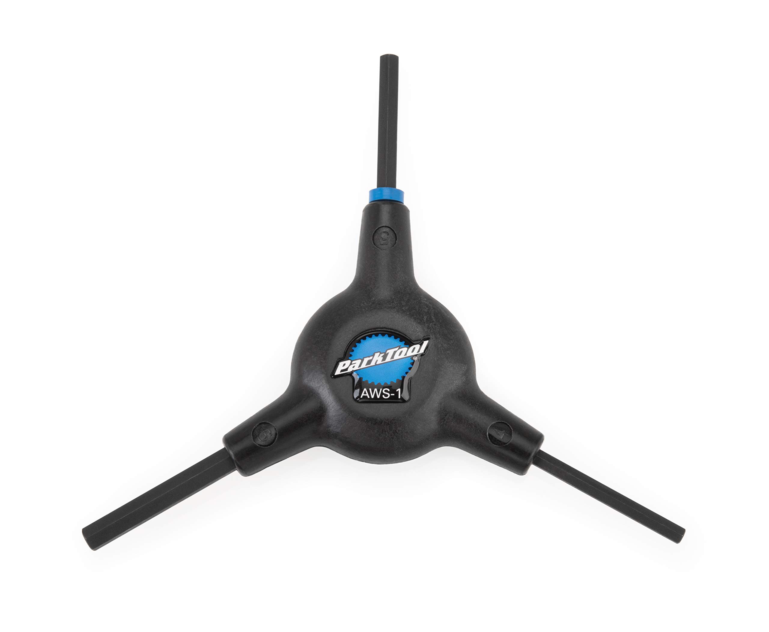 

PARKTOOL Шестигранный ключ с шестигранным наконечником из стекловолокна AWS-1 Y-образной рукояткой, 4/5/6 мм чёрный