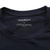 EMPORIO ARMANI T-Shirts Men's Dark Blue Crew Neck Thin Straight Fit 1110358-A7450-0135