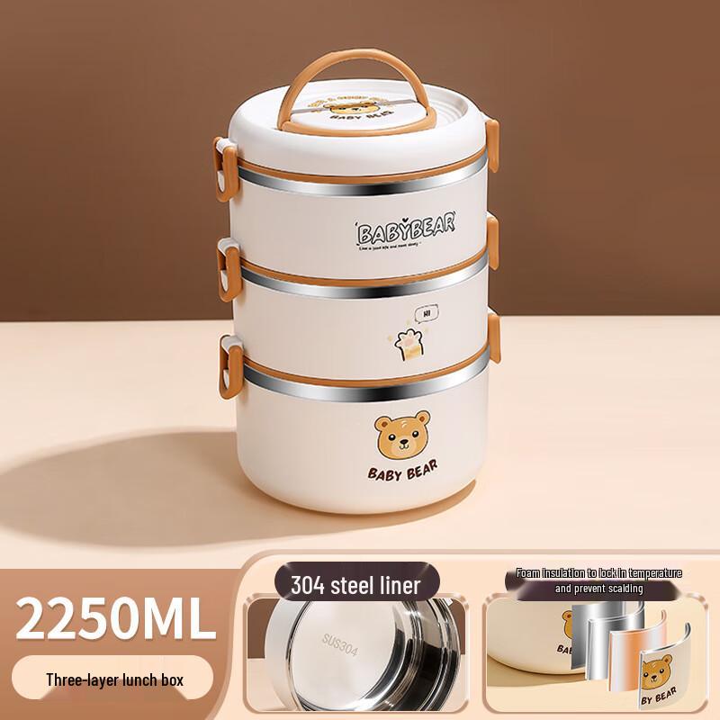 Ru Han Insulated Stainless Steel Multi-Layer Lunch Box