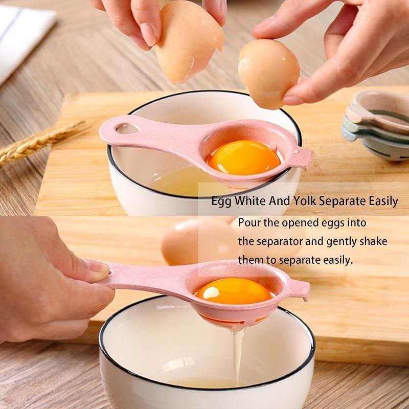 Egg Separators for Yolk Egg White and Yolk Filter Divider Tool Kitchen Baking Gadget Kitchen Tool for Baking Cake Kitchen Items