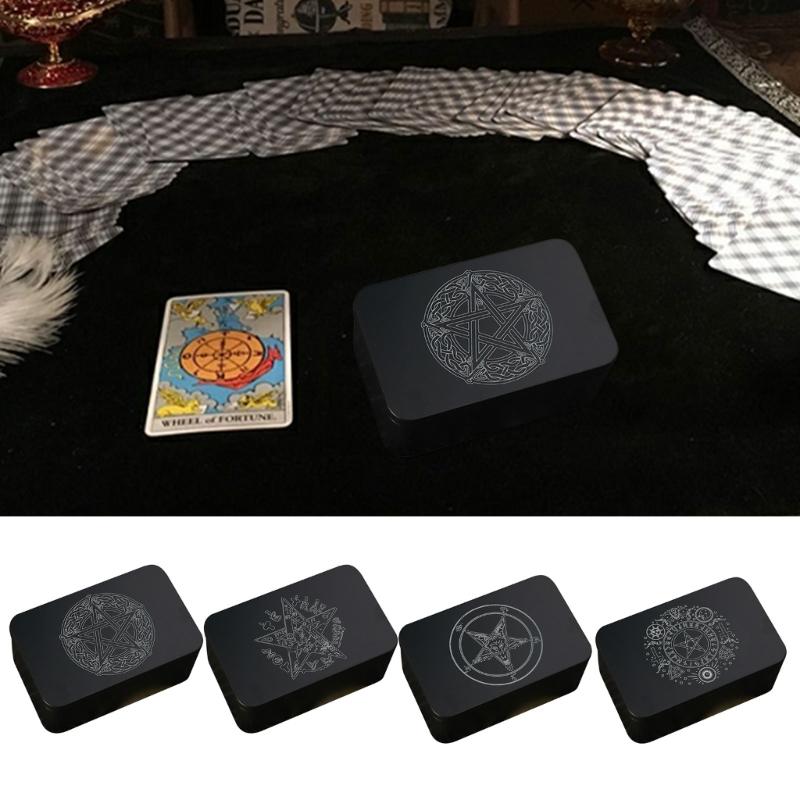 Tarotkarten-Aufbewahrungsdose Tarot-Organizer Kartenetui Leere Gaming-Karten Aufbewahrungsbox