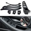 AAAQT1 RHD Right Driver Car Interior Door Handle Armrest Panel Pull Trim Cover Set For BMW 5 Series F10 F11 520i 523i 525i 528i 530i
