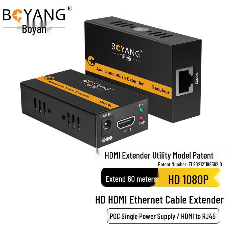 Boyang HDMI & KVM Extenders and Optical Transceivers