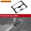 Carbon Fiber Transmission Gear Shift Box Cover Trim For Hyundai Santa Cruz +