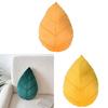 Cuscino Decorativo Foglia Scandinava con Copertura in Peluche per Decorazione del Soggiorno