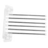 Bathroom Towel Storage Rack No Punching Kitchen Wall Mounted Tool Organizer Shelf Multi Layer Hanging Rod Bath Accessories