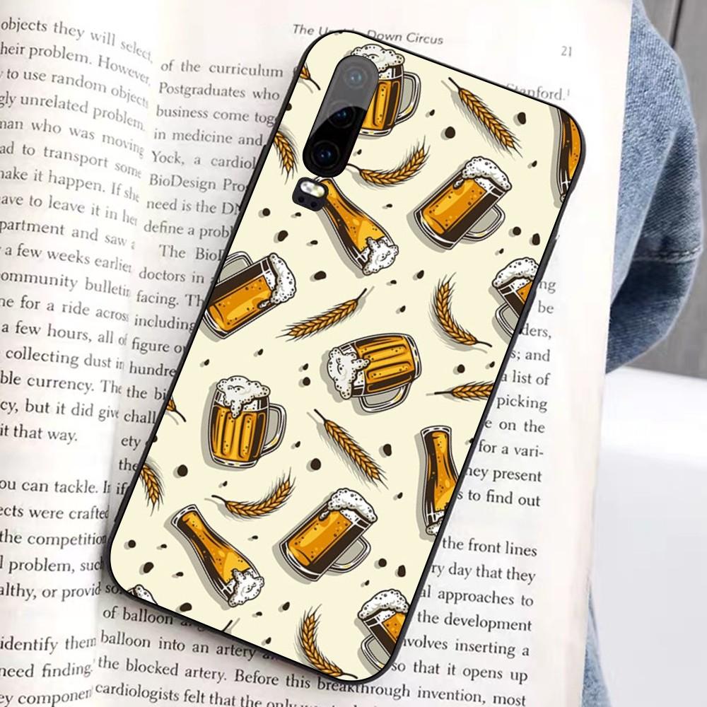 Beer Alcohol Phone Case For Huawei Honor 10 Lite 9 20 7A 9X 30 50 60 70 Pro Plus Soft Silicone Cover