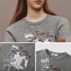 Semir Women's Jacquard Cartoon Sweater